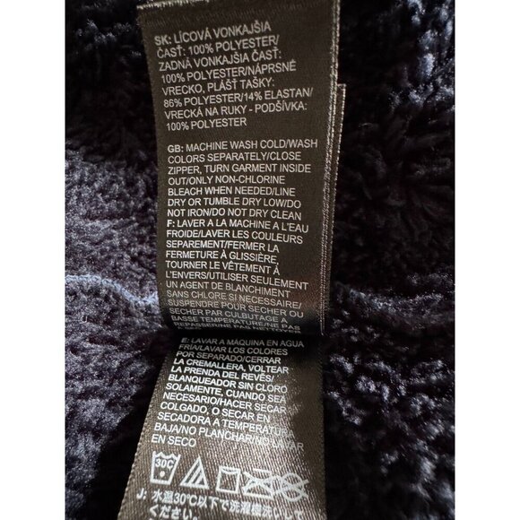 The North Face Blue Chimborazo Full Zip Insulated Jacket Mens Size Medium - Picture 8 of 8